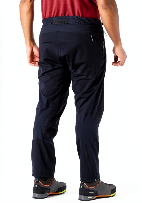 Rab Kinetic Alpine Surpantalon Homme Noir L Cargo Respirant Nylon-1
