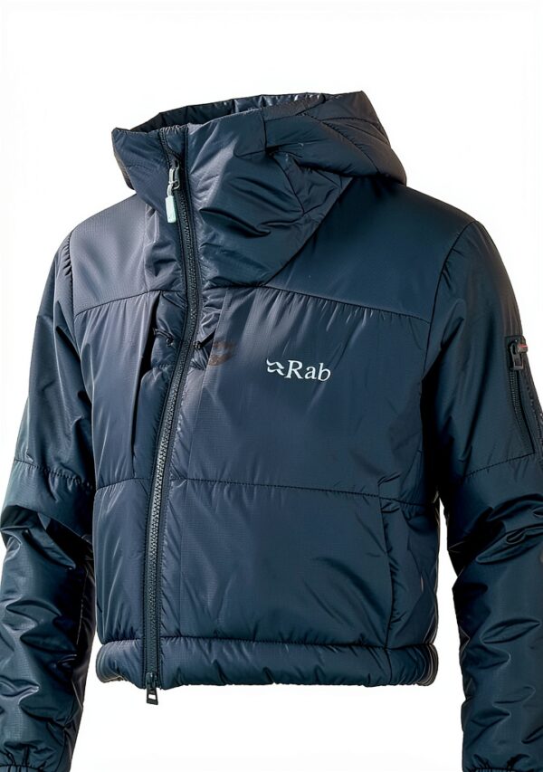 Rab Veste Isolation Montagne Primaloft Thermoplume Bleu Tempete M-6