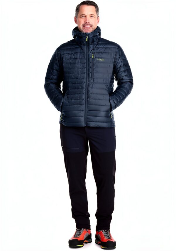 Rab Doudoune Alpinisme Bleu XXL modèle QDB-12 pour adulte-3