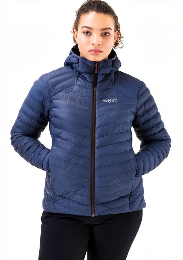 Doudoune de randonnée femme Rab Mer de Bering Primaloft Silver-8
