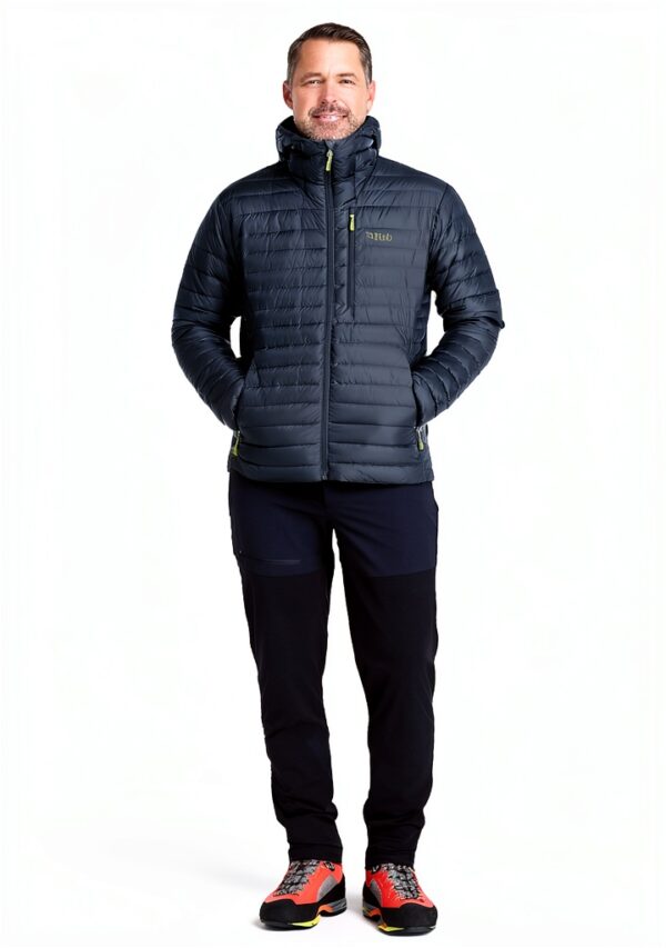 Rab Doudoune Alpinisme Bleu XXL modèle QDB-12 pour adulte-5