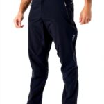 Rab Kinetic Alpine Surpantalon Homme Noir L Cargo Respirant Nylon-0
