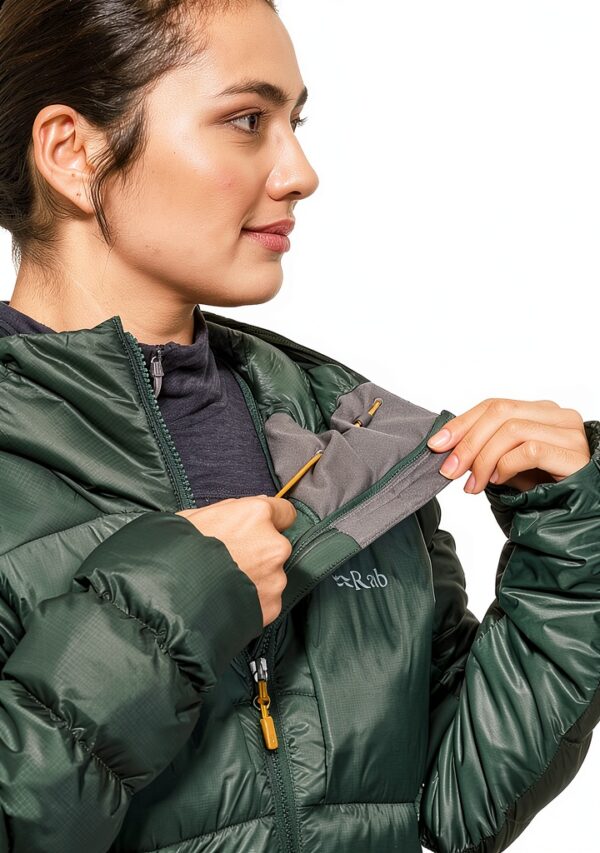 Rab Veste montagne synthétique Primaloft Thermoplume Ardoise verte S-6