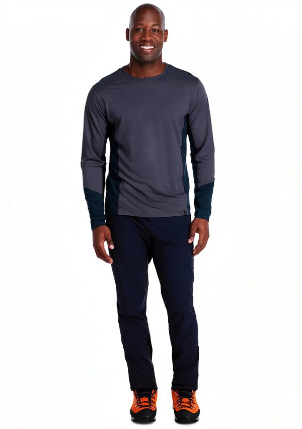 RAB Homme Syncrino Base manches longues uni L – Extensible et-4