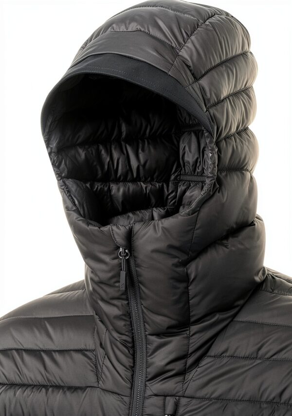 Doudoune Alpine Rab pour homme, capuche, duvet 700, noir XL-7