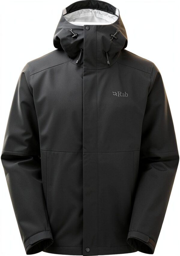 Rab Homme Firewall Veste M – Veste coupe-pluie Pertex Shield 20000mm-0