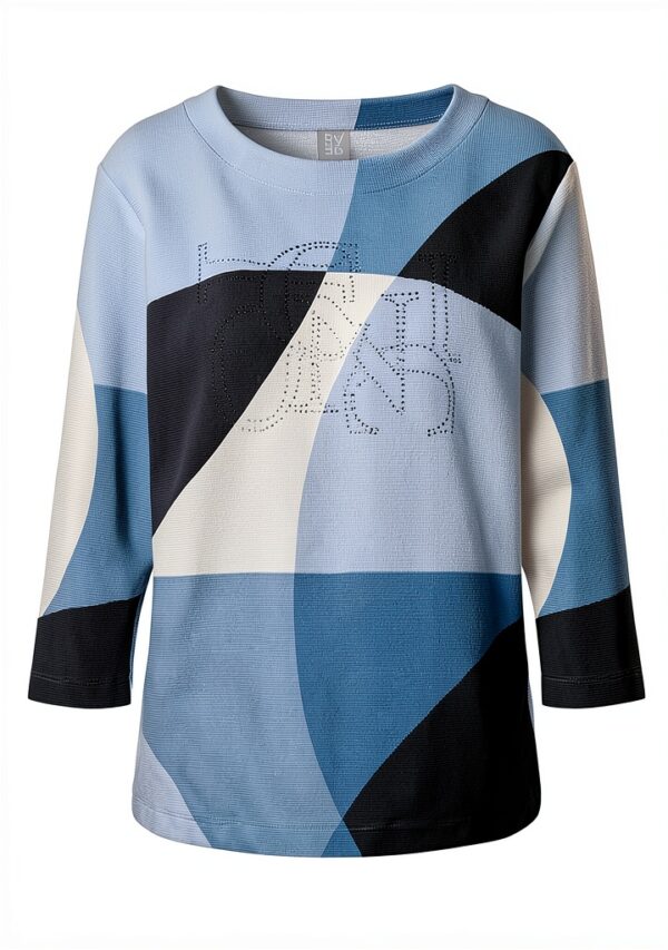 Rabe T-shirt bleu clair-6