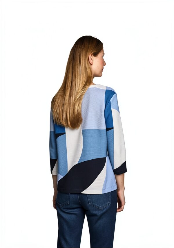 Rabe T-shirt bleu clair-4