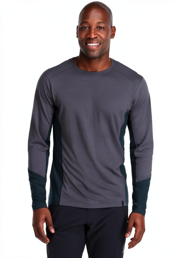 RAB Homme Syncrino Base manches longues uni L – Extensible et-2