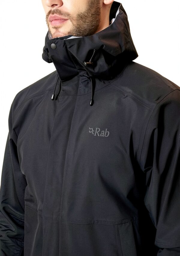 Rab Homme Firewall Veste M – Veste coupe-pluie Pertex Shield 20000mm-7