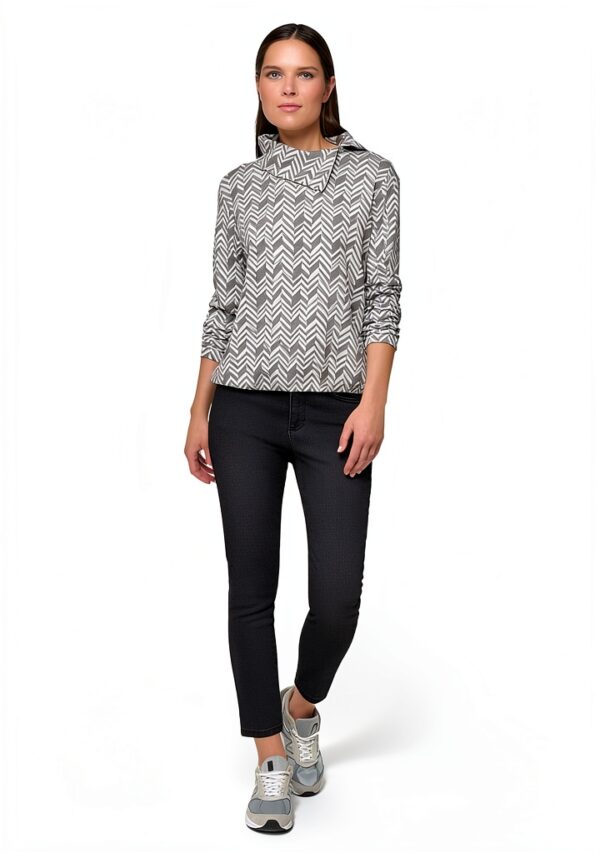 Rabe T shirt Sweatshirt mixte 62% polyester 34% viscose 4% élasthanne-1