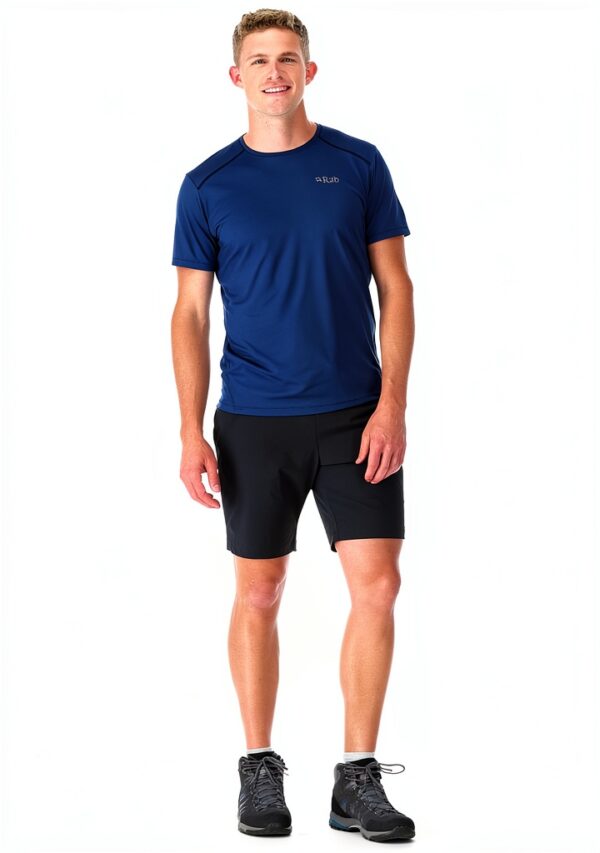 Rab Momentum Short de Sport léger à séchage Rapide pour Homme, pour randonnée, Trekking et Escalade-6