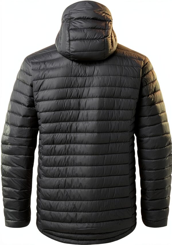 Doudoune Alpine Rab Microlight capuche homme 700 duvet noir S-3