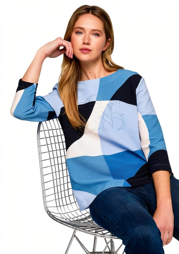 Rabe T-shirt bleu clair-3