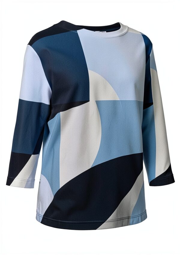 Rabe T-shirt bleu clair-7