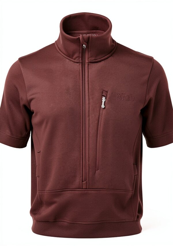 RAB Geon Pull on Polaire Homme - Rouge Sang de Bœuf Taille M-2