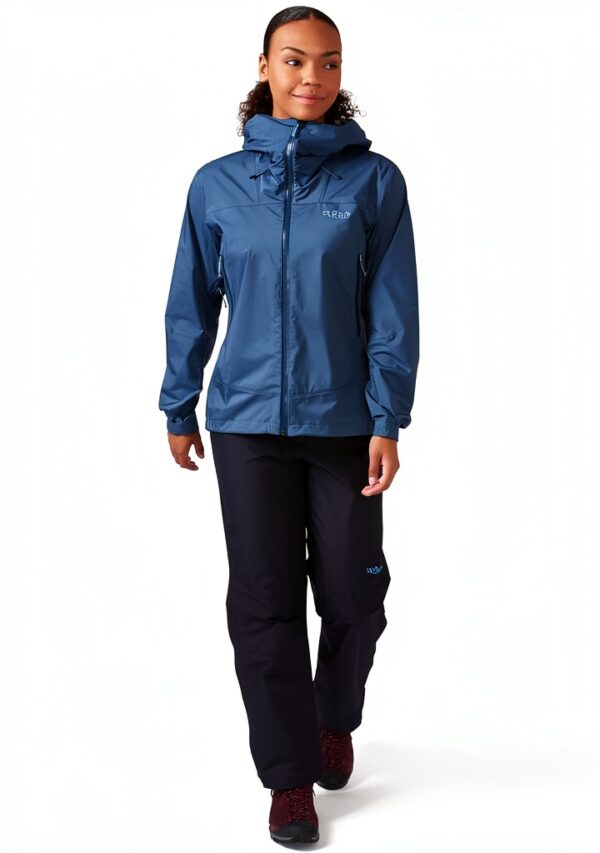 Rab Downpour Plus 2.0 Veste imperméable femme pour randonnée et-1