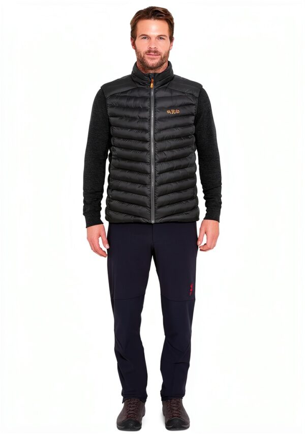 Rab Gilet Cirrus pour homme – Gilet léger et isolé pour le trekking, l'escalade et une utilisation quotidienne-4