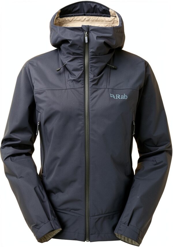 Rab Downpour Plus 2.0 Veste imperméable femme pour randonnée et-0