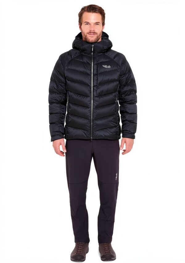 RAB Glaceon Pro Veste légère en duvet Homme couleur Beluga taille M-2