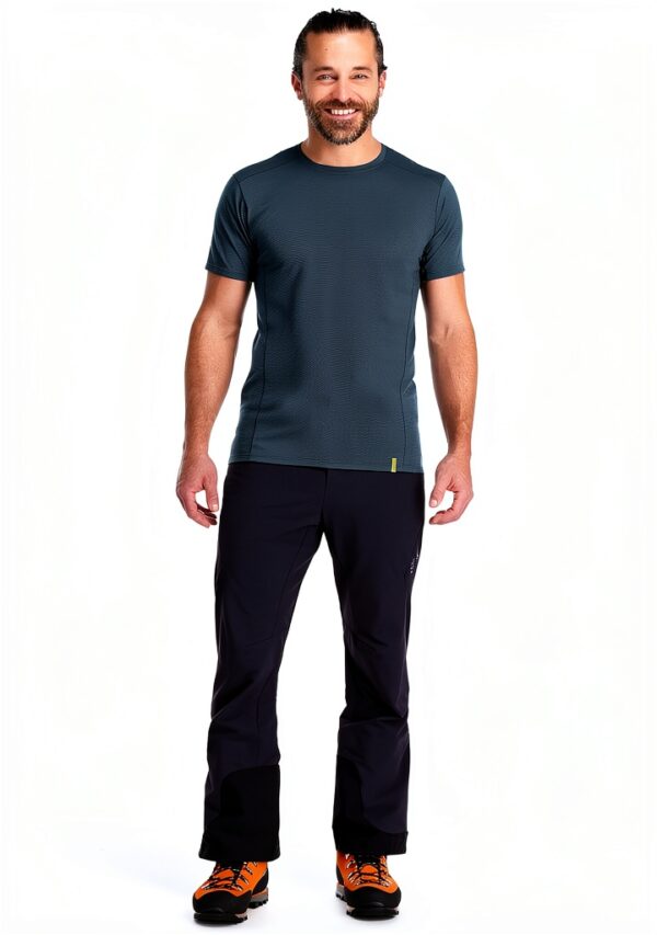Rab Homme Syncrino Base t-Shirt couleur Beluga XL laine polyester-4