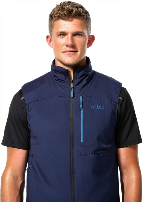 RAB Homme Xenair Gilet XXL Deep Ink Doudoune légère et isolante-4