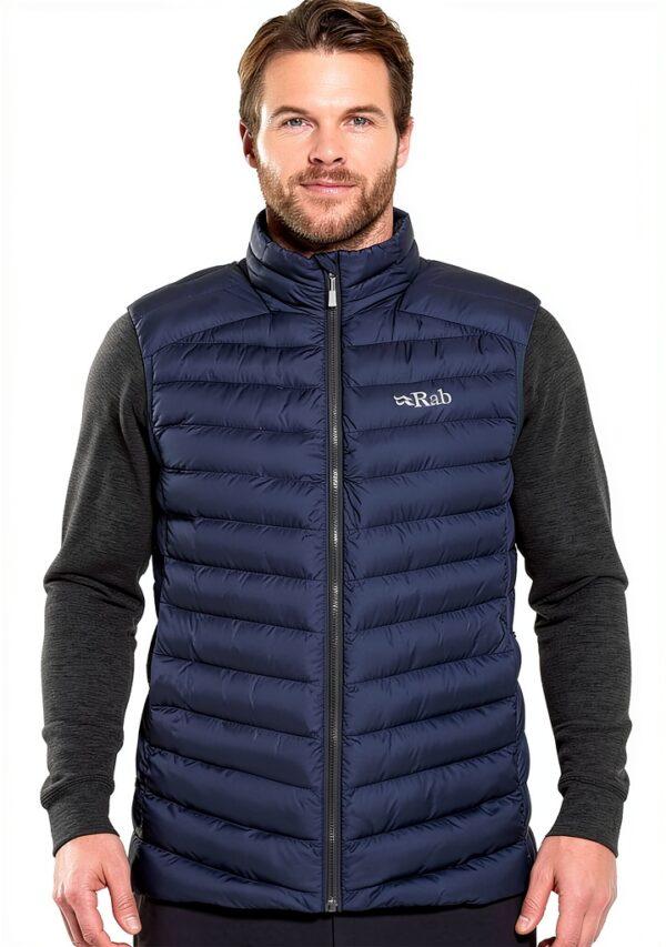 Rab Gilet Cirrus pour homme – Gilet léger et isolé pour le trekking, l'escalade et une utilisation quotidienne-2