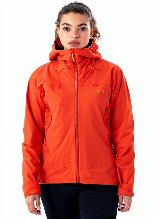 Rab Downpour Plus 2.0 Veste imperméable femme pour randonnée et-2