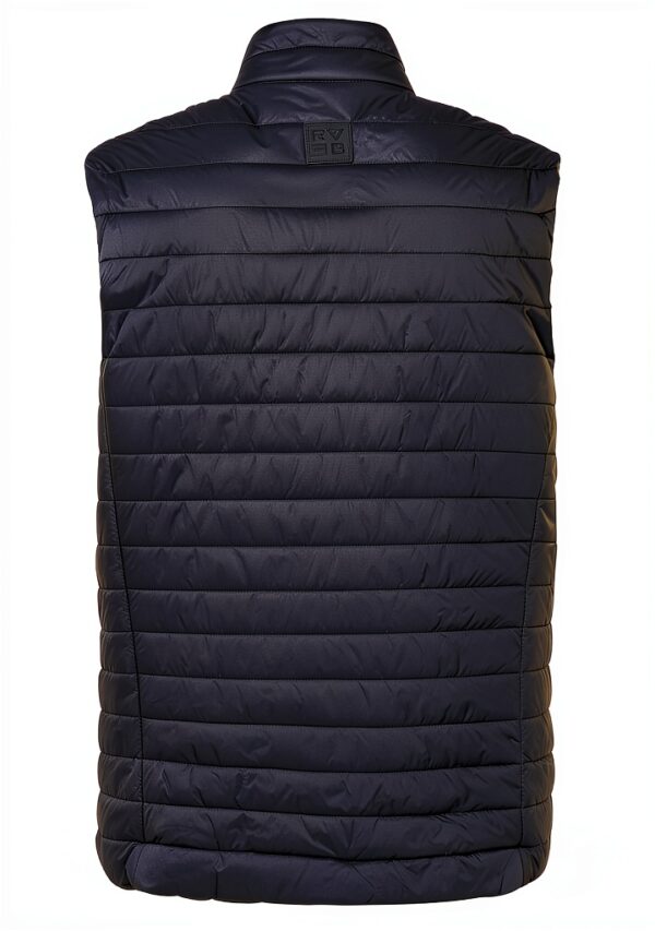 Gilet Rabe sans manche 42 cm col officier, fermeture éclair, polyamide-7