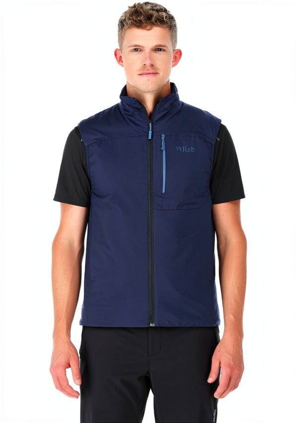 RAB Homme Xenair Gilet XXL Deep Ink Doudoune légère et isolante-2