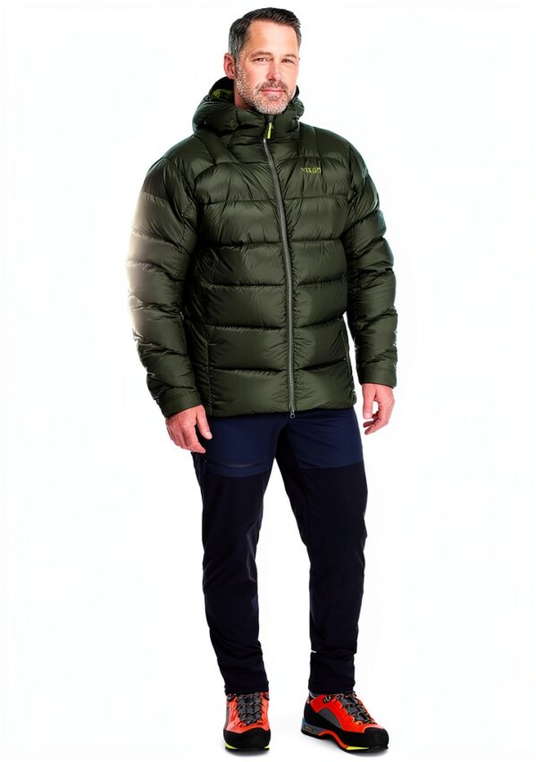 Rab Qdn Doudoune Homme - Modèle QDN-85, Couleur Armée, Taille S-5
