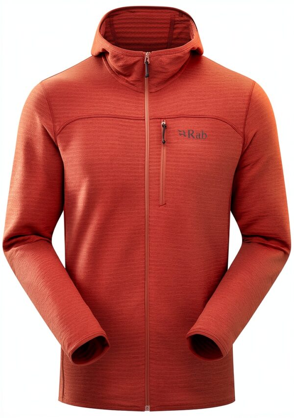 Rab Homme Ascendor Light Hoodie Veste Kaki Clair XL-0