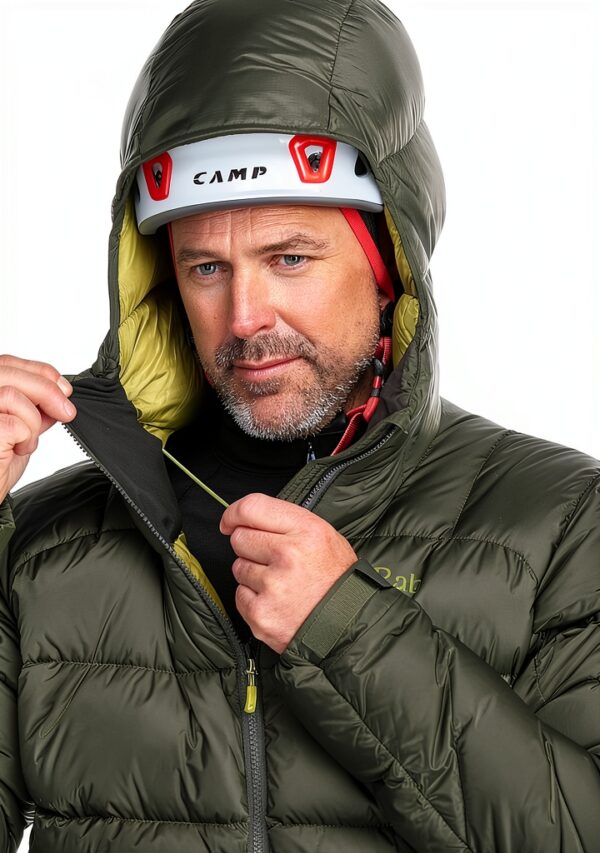Rab Qdn Doudoune Homme - Modèle QDN-85, Couleur Armée, Taille S-2
