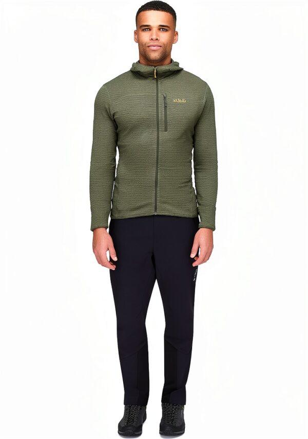 Rab Homme Ascendor Light Hoodie Veste Kaki Clair XL-4