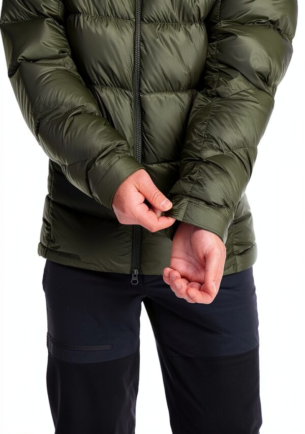 Rab Qdn Doudoune Homme - Modèle QDN-85, Couleur Armée, Taille S-6
