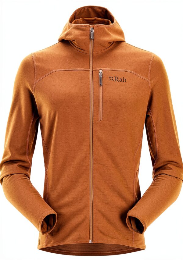 Rab Homme Ascendor Light Hoodie Veste - Kaki Clair XL-0