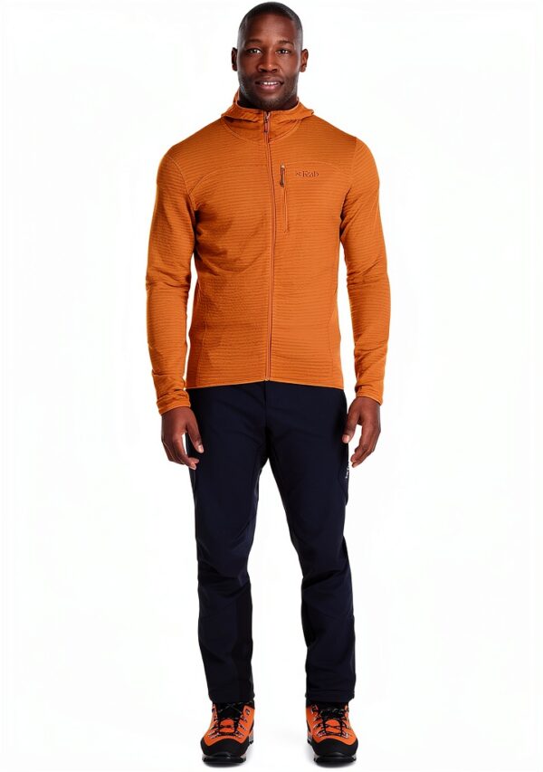 Rab Homme Ascendor Light Hoodie Veste - Kaki Clair XL-4